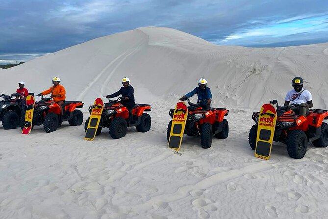 WildX Quad & Classic Sandboarding Combo Cape Town Atlantis Dunes - Quad Biking Through Shifting Sands (With a Photo Stop)