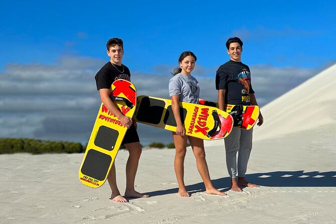 WildX Sandboarding the Real White Sand Dunes Atlantis Cape Town - What you really get in 2 hours