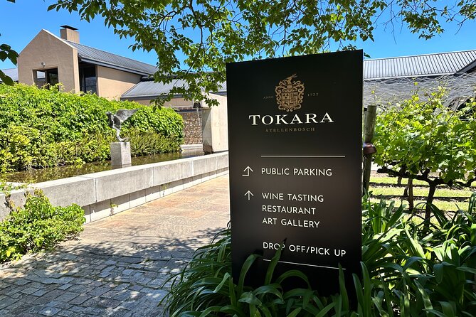 Wine Tasting in Cape's Top Three Winelands Private Tour - Tokara Wine Estate: modern hilltop tasting with an art gallery